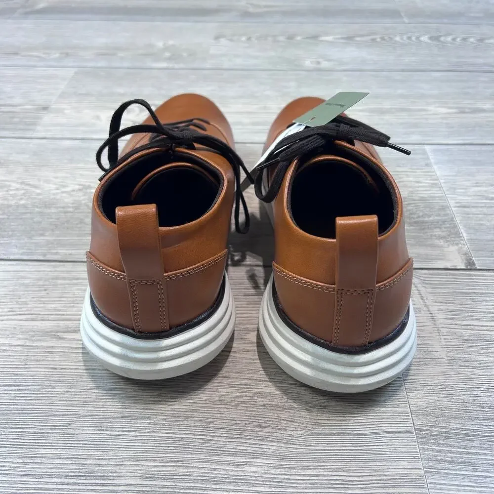 Goodfellow & Co Luis Hybrid Oxford Sneakers Cognac Size 8 NWT